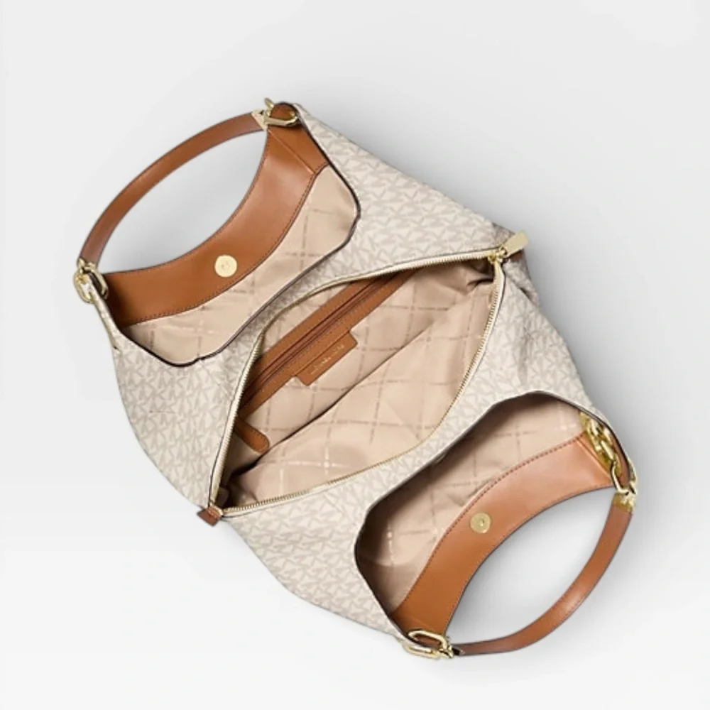 MICHAEL MICHAEL KORS Lillie Large Signature Logo Shoulder Bag